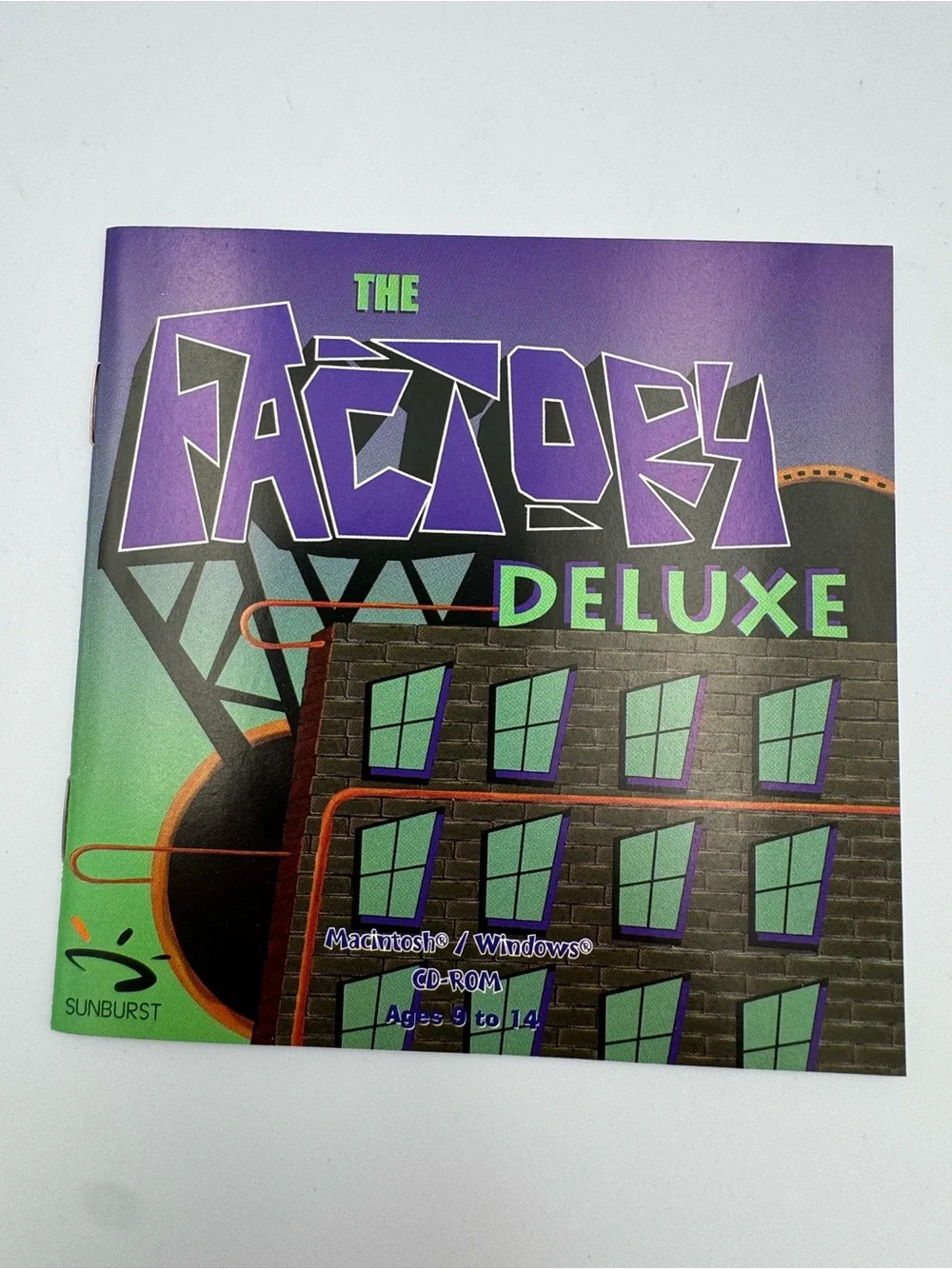 The‎ Factory Deluxe CD-ROM Scholastic Sunburst Windows Mac Complete w Manual
